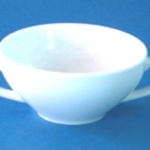 Soup Cup 2 Hold,ถ้วยซุป 2 หู ความจุ 0.23L.เซรามิคพอร์ซเลน Ceramics Porcelain รุ่น P0206 ทีอาร์พี.เทเบิ้ลแวร์ไทย Trp.Tablewarethai