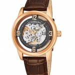 Stuhrling Original 877.05 นาฬิกาผู้ชาย Stuhrling Original รุ่น 877.05, Winchester Automatic Skeleton Leather Strap Men's Watch