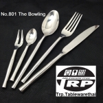 801 The Bowling ช้อน,ส้อม,มีด,ช้อนกาแฟ,ส้อมค็อกเทล,สแตนเลส,Stainless Steel 304 ทีอาร์พี.เทเบิ้ลแวร์ไทย / Trp.Tablewarethai รับประกันปลอดสนิมตลอดอายุการใช้งาน
