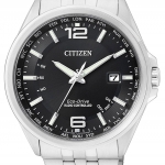 Citizen CB0010-88E นาฬิกาผู้ชาย Eco-Drive Radio Controlled World Time Perpetual Calendar Men's Watch