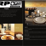 Noodle Bowl / ถ้วยชามก๋วยเตี๋ยว,ชามใส่อาหาร,จานเซรามิค,โบนไชน่า ขนาด 17 cm.N4517 Tyfoon Ceramics Bone China Trp.Tablewarethai