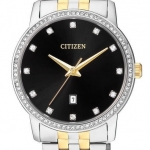 Citizen BI5034-51E นาฬิกาผู้ชาย Swarovski Two-Tone Stainless Steel Men's Watch