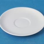 Soup Cup Saucer,จานรองถ้วยซุป ขนาด 15.5 cm.เซรามิคพอร์ซเลน Ceramics Porcelain รุ่น P0207 ทีอาร์พี.เทเบิ้ลแวร์ไทย Trp.Tablewarethai