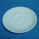 Coffee Cup Saucer,จานรอง,แก้วกาแฟ,จานรอง,ถ้วยกาแฟ ขนาด 15 cm.เซรามิคพอร์ซเลน Ceramics Porcelain รุ่น P0213 ทีอาร์พี.เทเบิ้ลแวร์ไทย Trp.Tablewarethai