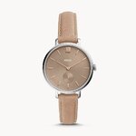 Fossil ES4664 นาฬิกาผู้หญิง Kalya Three-Hand Blush Leather Quartz Women's Watch