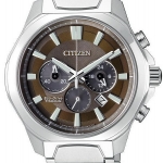 Citizen CA4320-51W นาฬิกาผู้ชาย Eco-Drive Super Titanium Chonograph Men's Watch