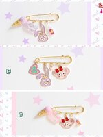 เข็มกลัดติดชุด สวย หรู ดูดี มีให้เลือกหลายสิบแบบ น่ารัก กันสารพัดเลยจร้า Set คู่หู คู่ฮา น่ารัก