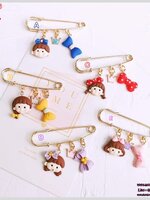 เข็มกลัดติดชุด ติดเพื่อความสวย หรือติดเพื่อความเชื่อสวยลงตัว เซต เด็กน้อย V.2