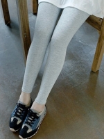 เลคกิ้ง ขายาว สีเทา รุ่นเบาสบาย