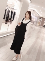 เอี๊ยมกระโปรงใส่สบาย แบบน่ารัก (เฉพาะเอี๊ยม) M,L,XL