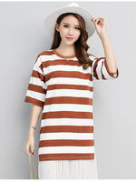 ชุดคลุมท้องเปิดให้นม แขน3ส่วน ผ้าเนื้อนิ่ม ช่วงกระโปรงซ้อนด้วยผ้าชีฟองอัดพรีท สวยมาก M L XL XXL