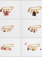 เข็มกลัดติดชุด เข็มกลัดคนท้อง ติดเพื่อความสวย หรือติดเพื่อความเชื่อก็ได้ น่ารักลงตัว เบเกอรี่