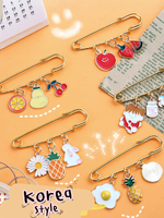 เข็มกลัดติดชุด ติดเพื่อความสวย หรือติดเพื่อความเชื่อสวยลงตัว เซตแฟนตาซี ผลไม้เกาหลี