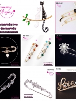 เข็มกลัดติดชุด สวย หรู ดูดี มีให้เลือกหลายสิบแบบ น่ารัก กันสารพัดเลยจร้าา V.5