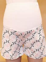 กางเกงคนท้อง สีสดใส ต่อด้วยผ้ายืดพยุงครรภ์ มีสายปรับขนาดครรภ์ M,L,XL