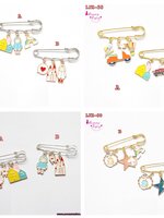 เข็มกลัดติดชุด สวย หรู ดูดี มีให้เลือกหลายแบบ น่ารัก กันสารพัดเลยจร้าา ชุดตุ้งติ้ง หลากหลายแบบ V.2