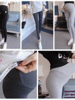 เลคกิ้งคนท้องขายาว ผ้านิ่ม ยืดตัวได้เยอะ ใส่สบาย มีสายปรับขนาดครรภ์ มี3 สี M,L,XL