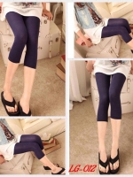 เลคกิ้งคนท้อง ขา4ส่วน สีน้ำเงินเข้ม M,L,XL