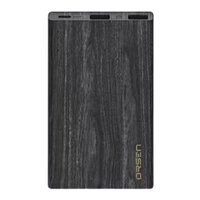 แบตสำรอง Eloop Orsen E12 Pro 11000 mAh ชาร์จเร็ว PD 20W - สีลายไม้ดำ