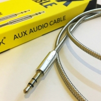 สาย AUX Audio ENYX 3.5 mm สีเงิน