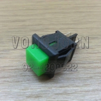สวิทช์กดติดปล่อยดับ 220 V 2ขา สีเขียว