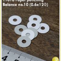 11010 Paper punching Balance no.10 (0.6x12Φ)