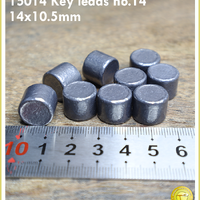 15014 ตะกั่วถ่วงคีย์14Φx10.5mm
