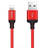 สายชาร์จ Hoco X14 iPhone 2 เมตร สีแดง