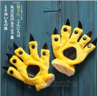 ถุงมือสีเหลือง(ฟรีไซส์)