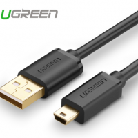 USB 2.0 Type A Male to Mini 5pin Male ความยาว 0.5 เมตร