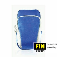 กระเป๋ารัดแขนสำหรับวิ่ง Sports Arm Pocket สีน้ำเงิน