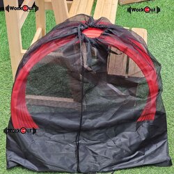 กระเป๋า ทรงสี่เหลี่ยมแบน ตาข่าย ขนาดเส้นผ่านศูนย์กลาง 60*67cm เชือกรูด