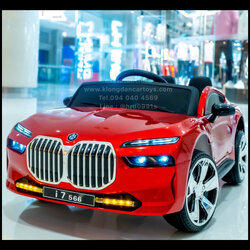 รถเด็กแบตเตอรี่BMWi7*สีสวยพิเศษสมจริง*(บังคับบนมือถือได้, 2มอเตอร์, 2แบต12V4.5a, ออกตัวสมูท, เล่นบลูทูธ USB AUXได้, มีรีโมทบูลทูธ, มีโช้ค, เปิดประตู)