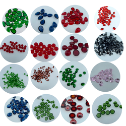 CZ Glass stone แก้ว จิวเวลรี่ เนื้อละเอียดเกรดสูงสำหรับงานเครื่องประดับ ตัวเรือน องค์พระมีหลากหลายรูปทรงและขนาด