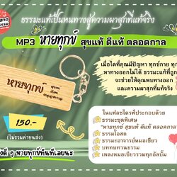 MP3 หายทุกข์ สุขแท้ ดีแท้ ตลอดกาล รวมธรรมะ เพลงหมอเขียว บททบทวนธรรม