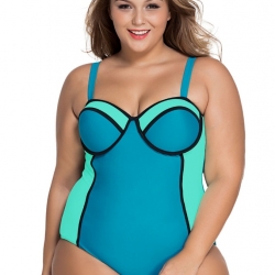 ชุดว่ายน้ำคนอ้วนพร้อมส่ง :ชุดว่ายน้ำคนอ้วนแฟชั่นวันพีชสีเขียวสีสันสดใส sexyมากๆจ้า:รอบอก50-60นิ้ว เอว40-48นิ้ว สะโพก44-54นิ้วจ้า