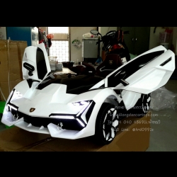 💢รุ่นใหม่💢รถเด็กแบตเตอรี่แลมโบกินีTerzoMillennio💥มีบูลทูธเพลงกับมือถือได้ โยกได้ งานสวยมาก💥(2มอเตอร์2แบต, ออกตัวสมูท, เล่นUSB SD MP3, รีโมทบูลทูธ, มีโช้ค, ประตูปีกนกมีโช้คอัพ, มีที่ลากจูง