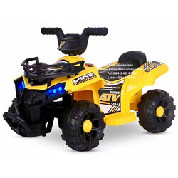 รถมอไซค์เด็กแบตเตอรี่ATV(1มอเตอร์ แบต6V4.5A, เล่นเพลงในตัวและAUX, มีไฟหน้า)