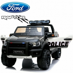 รถกะบะตำรวจFordRaptor*ลิขสิทธิ์แท้*(คันใหญ่, มีเสียงไซเรนมีเพลงต่อบูลทูธมือถือและFmได้) (มีกุญแจสตาร์ท2ดอก, ออกตัวสมูท, 2มอเตอร์แบต12v10a, มีโช้คนิ่ม, มีรีโมทบูลทูธ, เปิดกระโปรงหน้า ท้ายและประตูได้, มีหูลากจูงรถ)