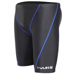 ชุดว่ายน้ำคนอ้วนชาย พร้อมส่ง :กางเกงว่ายน้ำชายสีดำแต่งขอบสีน้ำเงิน มีหมวกแบบสวยจ้า:เอว30-36นิ้ว สะโพก34-42นิ้วจ้า