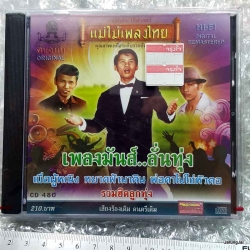 CD เพลงมันส์ ลั่นทุ่ง ลูกทุ่งจังหวะมันๆ เบื่อผู้หญิง ชาย เมืองสิงห์ เพลิน พรหมแดน audio cd แม่ไม้เพลงไทย