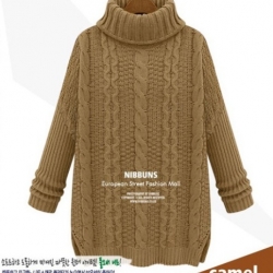 เสื้อกันหนาวพร้อมส่ง : เสื้อไหมพรมคอเต่าสีน้ำตาลแขนยาวพร้อมส่ง ใส่กันหนาวได้ดีมากจ้า :รายละเอียดไซส์คลิกเลยจ้า