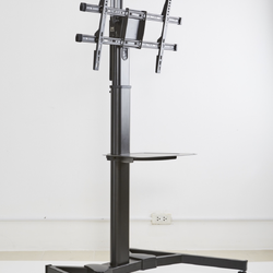 ขาตั้งพื้นทีวีมีล้อเลื่อน 37-75 นิ้ว (แขวนแนวตั้ง-นอน) สีดำ รุ่น MT-F8500