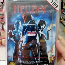 dvd หนัง hellboy ภาค 1 เสียงไทย และ อังกฤษ แผ่นสะสม ลดราคาพิเศษ เฮลล์บอย ฮีโร่พันธุ์นรก
