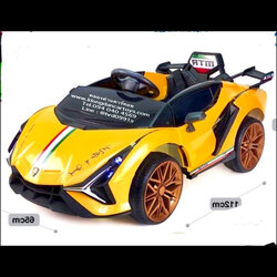 รถเด็กแบตเตอรี่แลมโบกินีสปอตปีกนก*รุ่นสีพ่นพิเศษ*💢บังคับบนมือถือได้💢(2มอเตอร์, 2แบต12V, ออกตัวสมูท, เล่นUSB AUXได้, มีรีโมทบูลทูธ, มีโช้ค, เปิดประตู)