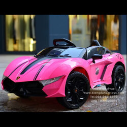 รถเด็กแบตเตอรี่แลมโบกินีสปอต(บังคับบนมือถือได้,2มอเตอร์, 2แบต12V, ออกตัวสมูท, โยกสไลด์ได้, เล่นบลูทูธ USB AUXได้, มีรีโมทบูลทูธ, มีโช้ค, เปิดประตู) งานสวยโคตรเท่ส์