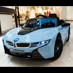 รถเด็กแบตเตอรี่BMWi8Coupe💥ลิขสิทธิ์แท้💥 (2มอเตอร์, แบต12v4.5a, ออกตัวสมูท, เล่นUSB SD AUXได้, มีรีโมทบูลทูธ,มีโช้ค, เปิดประตูได้) งานสวยมาก พลาสติกเกรดA+++