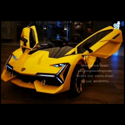 รถเด็กแบตเตอรี่แลมโบกินีTerzoMillennio💥มีบูลทูธเพลงกับมือถือได้ โยกได้ งานสวยมาก💥(3มอเตอร์2แบต, ออกตัวสมูท, เล่นUSB SD MP3, รีโมทบูลทูธ, มีโช้ค, ประตูปีกนกมีโช้คอัพ, มีที่ลากจูง)