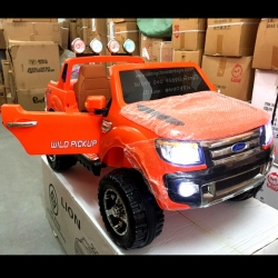 รถฟอร์ดLion*5มอเตอร์+โยกได้* (ขับเคลื่อน4ล้อ,แบตใหญ่12V7A, มีกุญแจ2ดอก, เล่นUSB+SD+MP3, ออกตัวสมูท, รีโมทบูลทูธ,มีโช้ค, เบาะหนังนิ่ม, ประตูกระโปรงหน้าและท้ายเปิดได้)