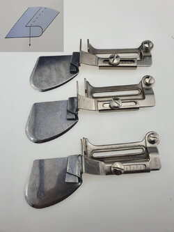 ซองพับชายผ้า ซองพับชายเสื้อจักรอุตสาหกรรมเข็มเดี่ยวแบบ ไม่อมขอบใช้งานง่ายติดตั้งง่ายไม่ต้องเปลี่ยนฟันจักร